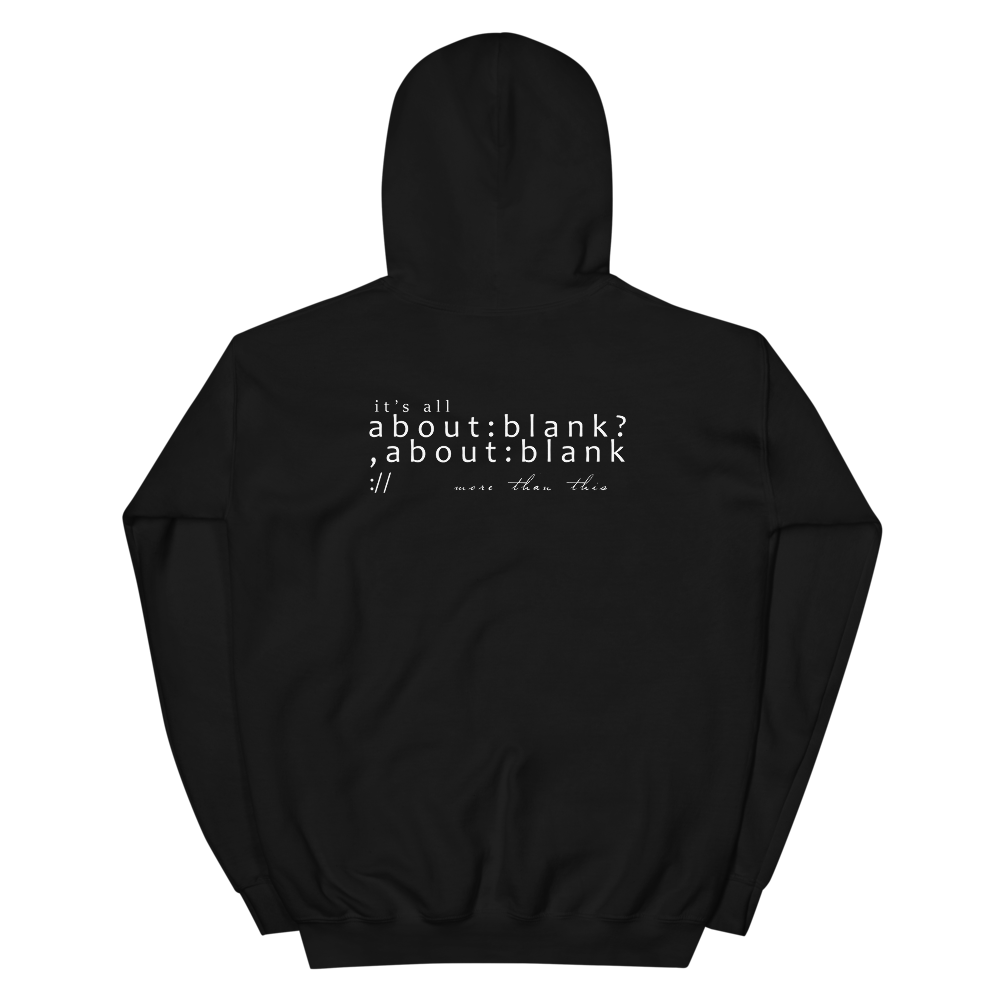 About; Blank Unisex Hoodie
